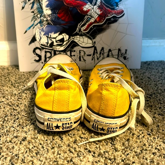Converse Shoes - Yellow Converse All Star